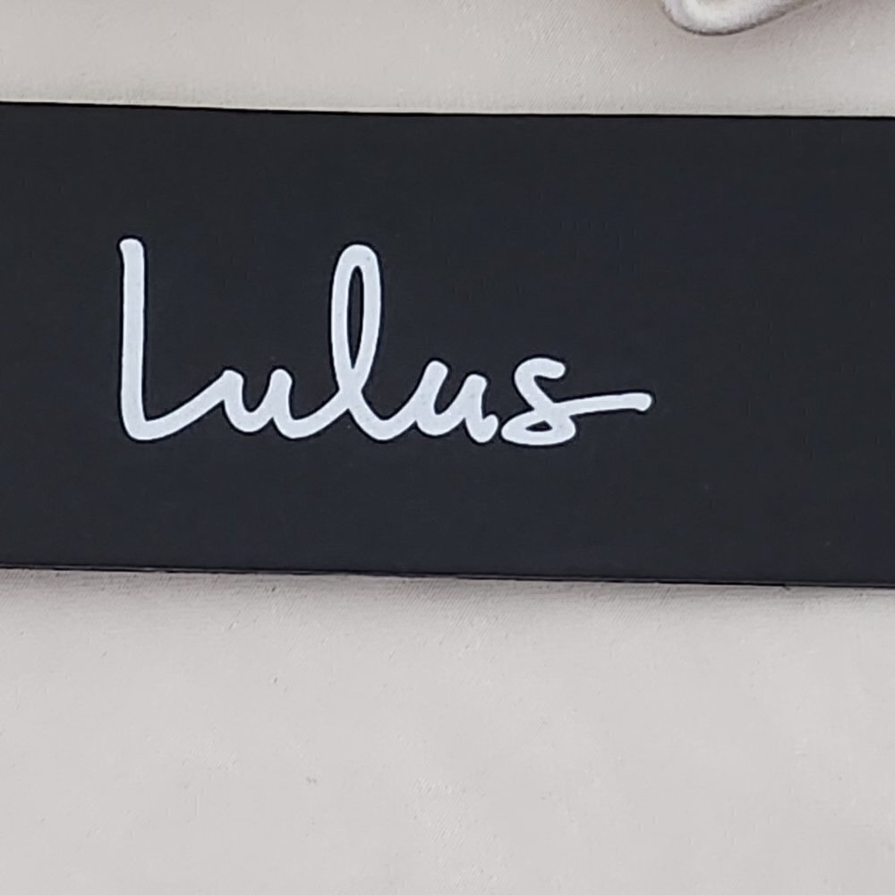 2/$30 Lulus Satin Crowl Neck Cami Tank Top Size S - Picture 4 of 5